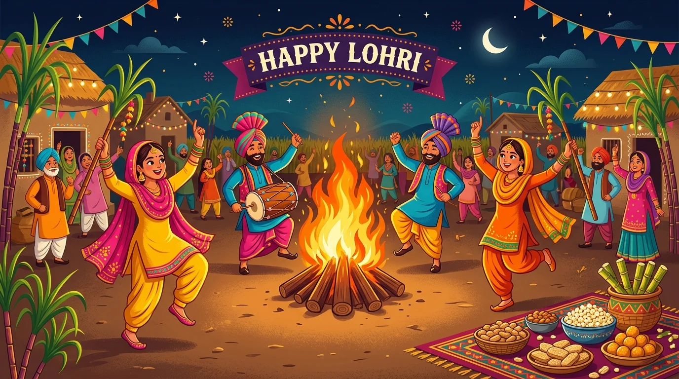 Lohri Wishes Images