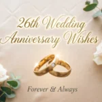 26th Wedding Anniversary Wishes