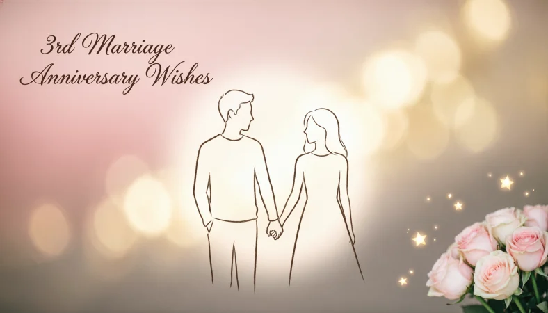 3rd Marriage Anniversary Wishes