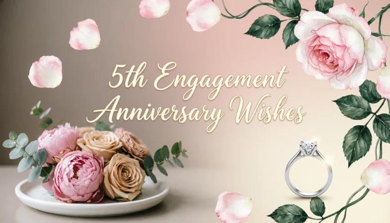5th Engagement Anniversary Wishes