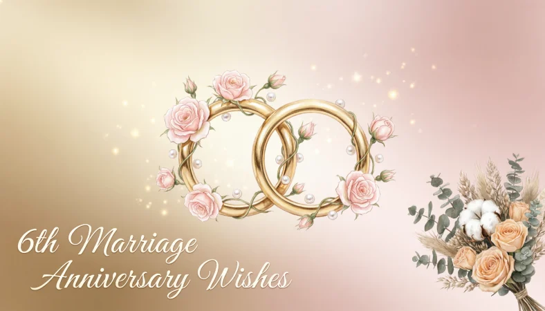 6th Marriage Anniversary Wishes
