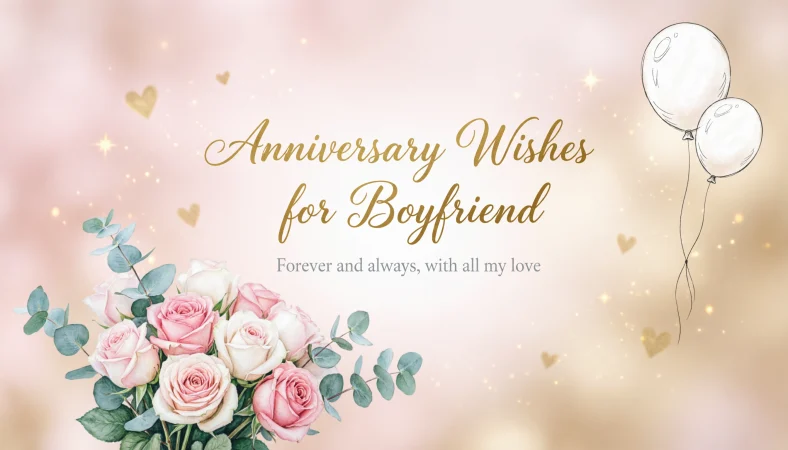 Anniversary Wishes for Boyfriend