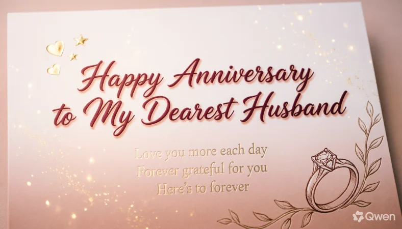 Anniversary Wishes for Husband