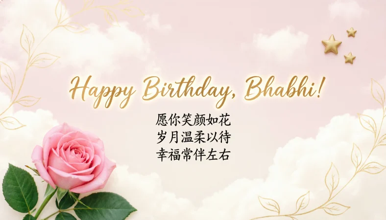 Birthday Wishes for Bhabhi